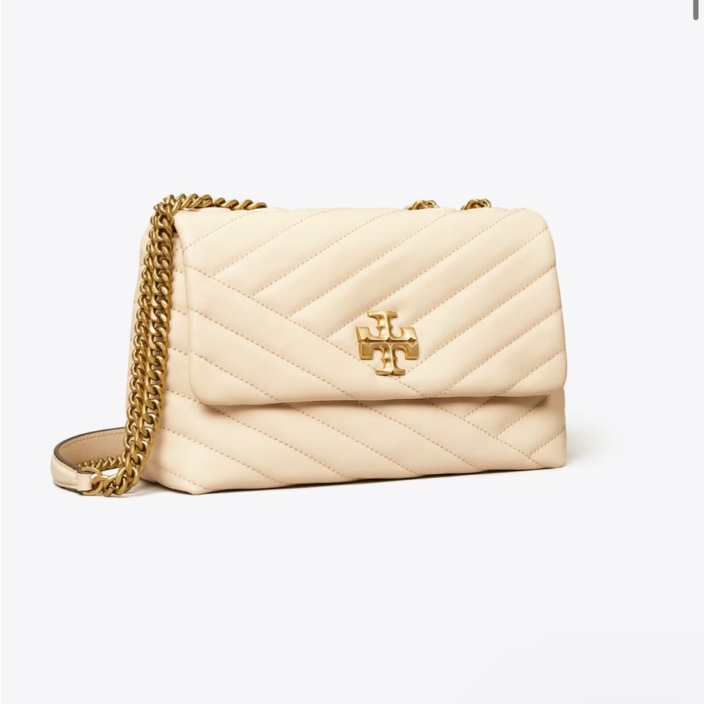 TORY BURCH SMALL KIRA CHEVRON CONVERTIBLE SHOULDER BAG